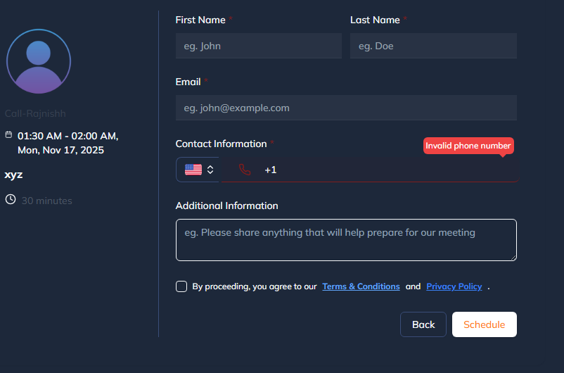 Share Calendar Action Button
