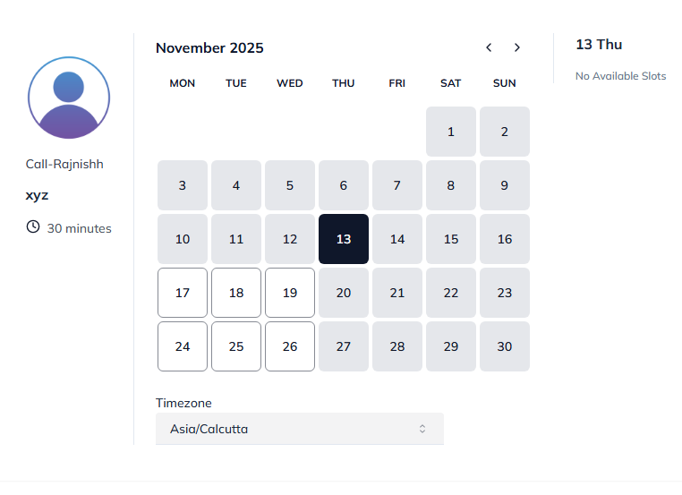 Share Calendar Action Button