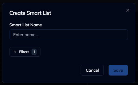 Smart List Tabs